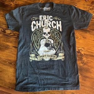 Eric Church concert band tee